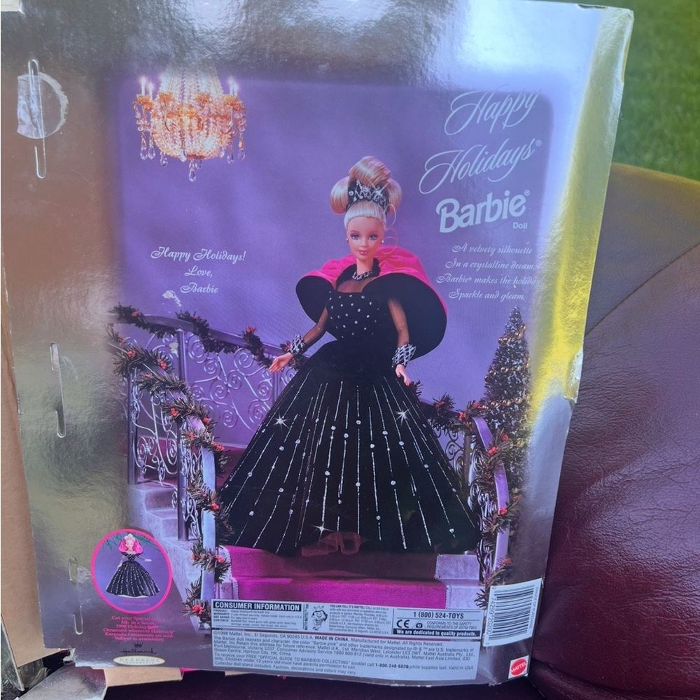 1998 Happy Holidays Special Edition Barbie Doll Mattel *Box Flaws*